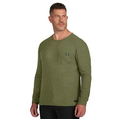 Men's J. Palmer Olive Green Bay Packers In-The-Pocket Long Sleeve T-Shirt