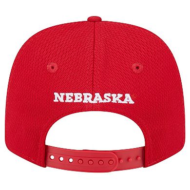 Men's New Era Scarlet Nebraska Huskers COOLERA 9SEVENTY Rope Stretch-Snap Hat