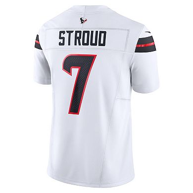 Men's Nike C.J. Stroud White Houston Texans Vapor F.U.S.E. Limited Jersey