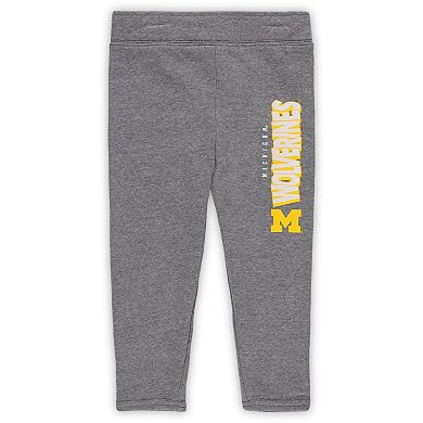 Girls Toddler Michigan Wolverines Clubhouse��Pullover Hoodie and Legging Set