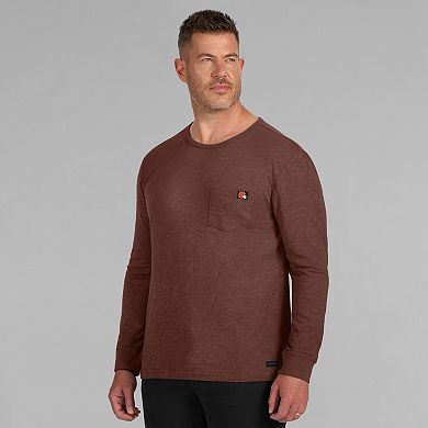 Men's J. Palmer Tan Cleveland Browns In-The-Pocket Long Sleeve T-Shirt