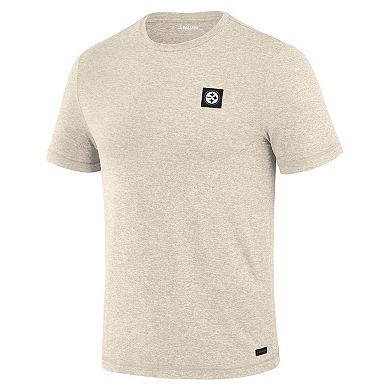 Men's J. Palmer Cream Pittsburgh Steelers Four Down T-Shirt