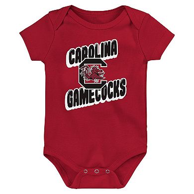 Infant South Carolina Gamecocks Sunday Comics 3-Pack Bodysuit Set