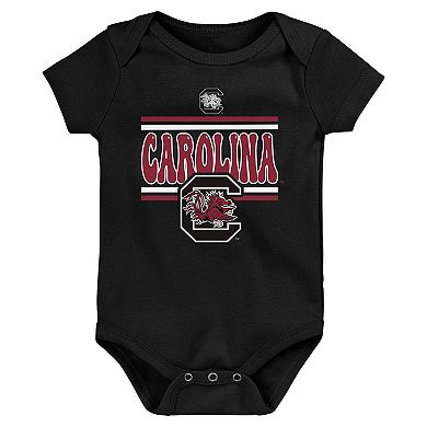 Infant South Carolina Gamecocks Sunday Comics 3-Pack Bodysuit Set
