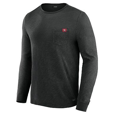 Men's J. Palmer Black San Francisco 49ers In-The-Pocket Long Sleeve T-Shirt