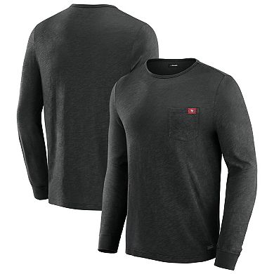 Men's J. Palmer Black San Francisco 49ers In-The-Pocket Long Sleeve T-Shirt