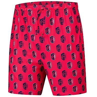 Men's Concepts Sport Red St. Louis City SC Record 2-Pack Short Set