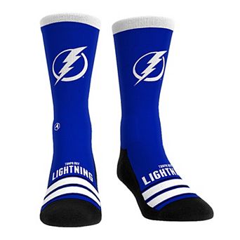 Unisex Rock Em Socks Tampa Bay Lightning Gametime Stripe Crew Socks