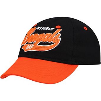 Infant Black/Orange Cincinnati Bengals My First Tail Sweep Slouch Flex��Hat