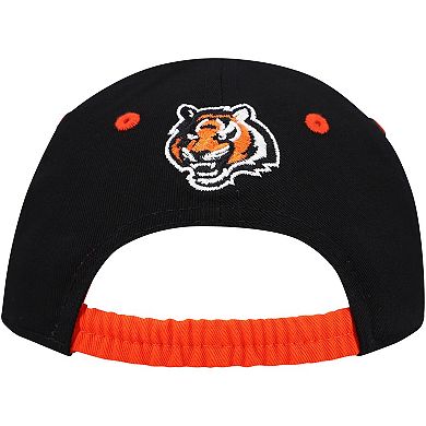 Infant Black/Orange Cincinnati Bengals My First Tail Sweep Slouch Flex Hat