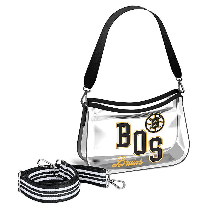 WEAR by Erin Andrews Boston Bruins Clear Stadium Mini Purse, Team