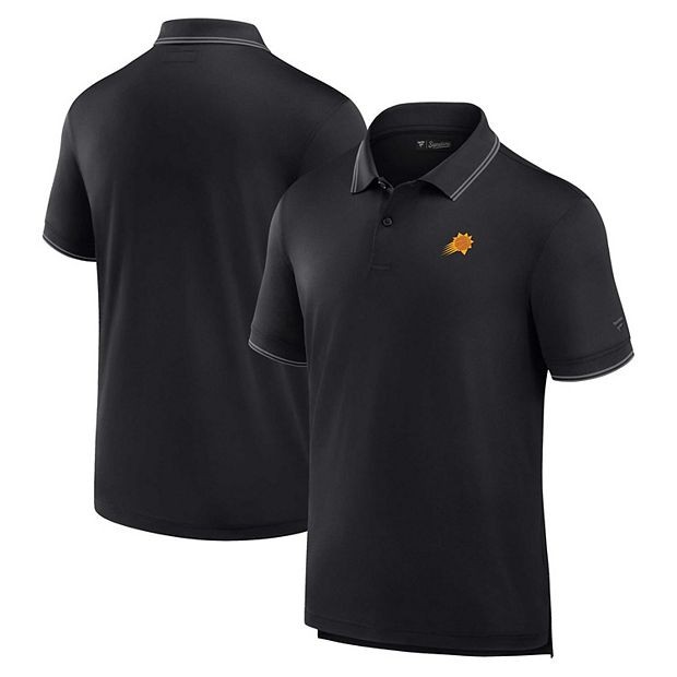 Men s Fanatics Black Phoenix Suns Front Office Polo