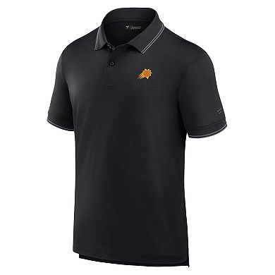 Men's Fanatics Black Phoenix Suns Front Office Polo