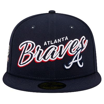 NWT! New Era Atlanta online Braves gold outline script hat