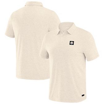 Men's J. Palmer White Pittsburgh Steelers Four Down Polo