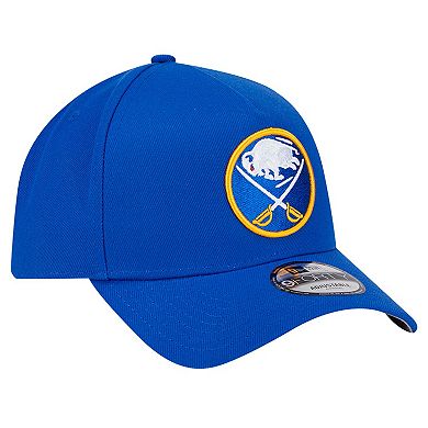 Men's New Era Royal Buffalo Sabres Core A-Frame 9FORTY Adjustable Hat