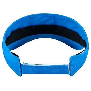 Men's New Era Blue Detroit Lions Main Adjustable Visor