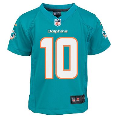 Infant Nike Tyreek Hill Aqua Miami Dolphins Player Game Jersey