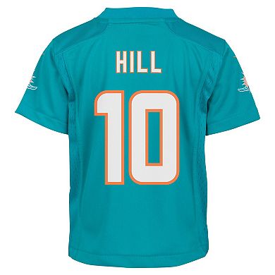 Infant Nike Tyreek Hill Aqua Miami Dolphins Player Game Jersey