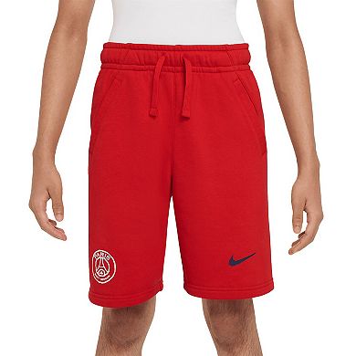 Youth Nike Red Paris Saint-Germain Club Shorts