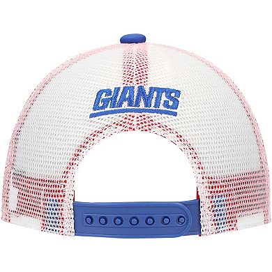 Preschool Royal New York Giants Core Lockup Trucker Adjustable hat