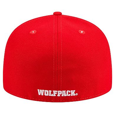 Men's New Era Red NC State Wolfpack 59FIFTY Fitted Hat