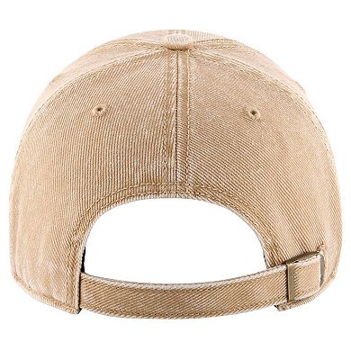 Men's '47 Khaki Seattle Kraken Earldor Clean Up Adjustable Hat