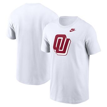 Men's Nike White Oklahoma Sooners Primetime Alternate Logo T-Shirt