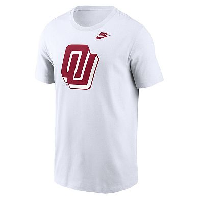 Men's Nike White Oklahoma Sooners Primetime Alternate Logo T-Shirt