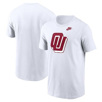 Men's Nike White Oklahoma Sooners Primetime Alternate Logo T-Shirt