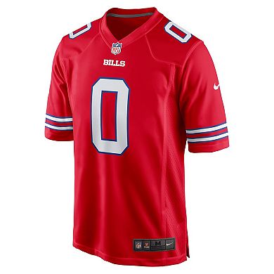Men's Nike Keon Coleman Red Buffalo Bills Alternate Game Jersey