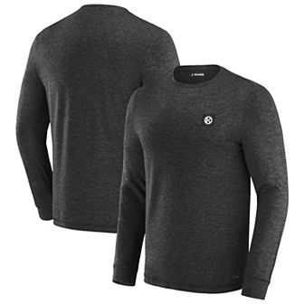 Men's J. Palmer Black Pittsburgh Steelers Four Down Long Sleeve T-Shirt