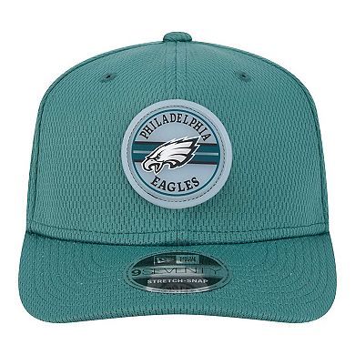 Men's New Era Midnight Green Philadelphia Eagles Adventure Patched 9SEVENTY Stretch-Snap Adjustable Hat