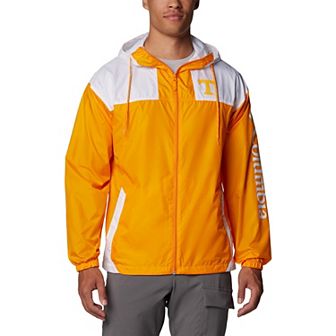 Men's Columbia Tennessee Orange Tennessee Volunteers Flash Challenger II Omni-Shade Full-Zip Hoodie Windbreaker Jacket