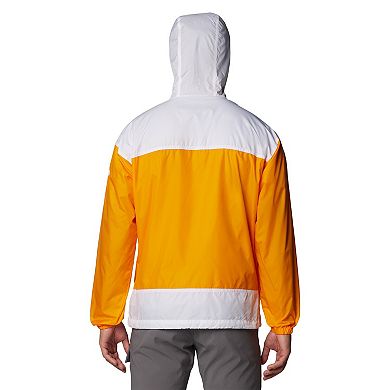 Men's Columbia Tennessee Orange Tennessee Volunteers Flash Challenger II Omni-Shade Full-Zip Hoodie Windbreaker Jacket
