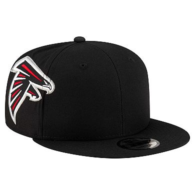 Men's New Era Black Atlanta Falcons Helmet 9FIFTY Snapback Hat