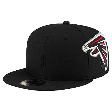 Men's New Era Black Atlanta Falcons Helmet 9FIFTY Snapback Hat