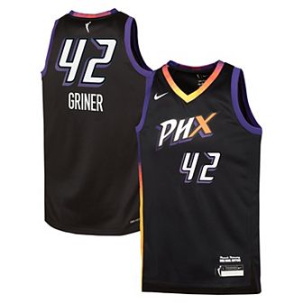 Youth Nike Brittney Griner Black Phoenix Mercury 2024 Rebel Edition Jersey