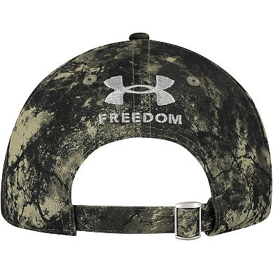 Men's Under Armour Camo Northwestern Wildcats Freedom Collection Blitzing Performance Adjustable Hat