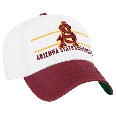 Men's '47 White Arizona State Sun Devils Gridiron Clean Up Adjustable Hat