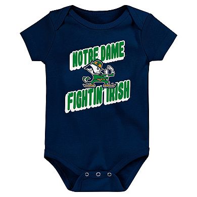 Infant Notre Dame Fighting Irish Sunday Comics 3-Pack Bodysuit Set