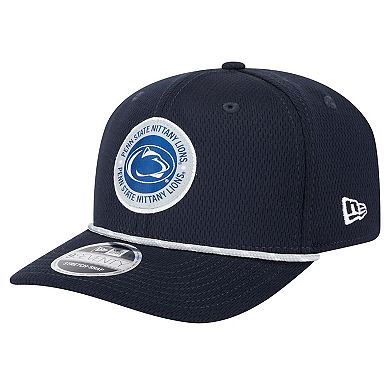 Men's New Era Navy Penn State Nittany Lions COOLERA 9SEVENTY Rope Stretch-Snap Hat