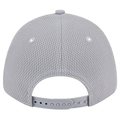 Youth New Era Gray Cleveland Browns Main 9FORTY Adjustable Hat