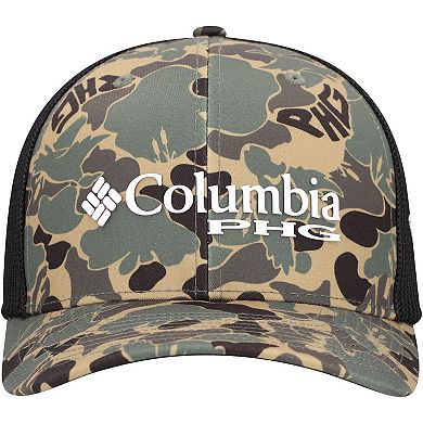 Men's Columbia Camo Dallas Cowboys PHG Mesh Flex Hat