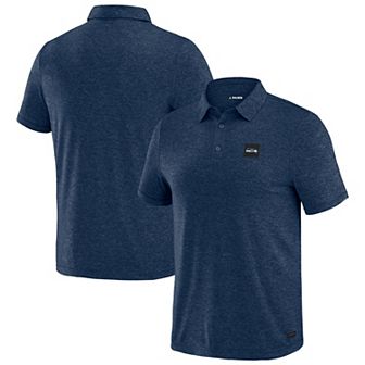 Men's J. Palmer College Navy Seattle Seahawks Four Down Polo