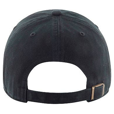 Men's '47 Black New York Jets Clean Up Tonal Adjustable Hat