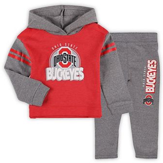 Girls Toddler Ohio State Buckeyes Clubhouse��Pullover Hoodie and Legging Set