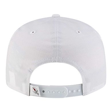 Men's New Era White Arizona Cardinals Helmet 9FIFTY Snapback Hat