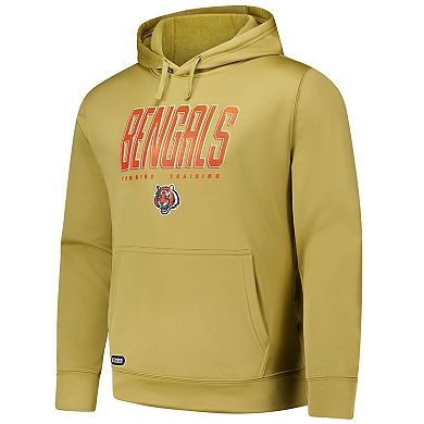 Men's Gold Cincinnati Bengals Top Ranked Pullover Hoodie