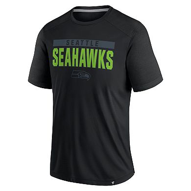 Men's Fanatics Black Seattle Seahawks Defender Blackout T-Shirt